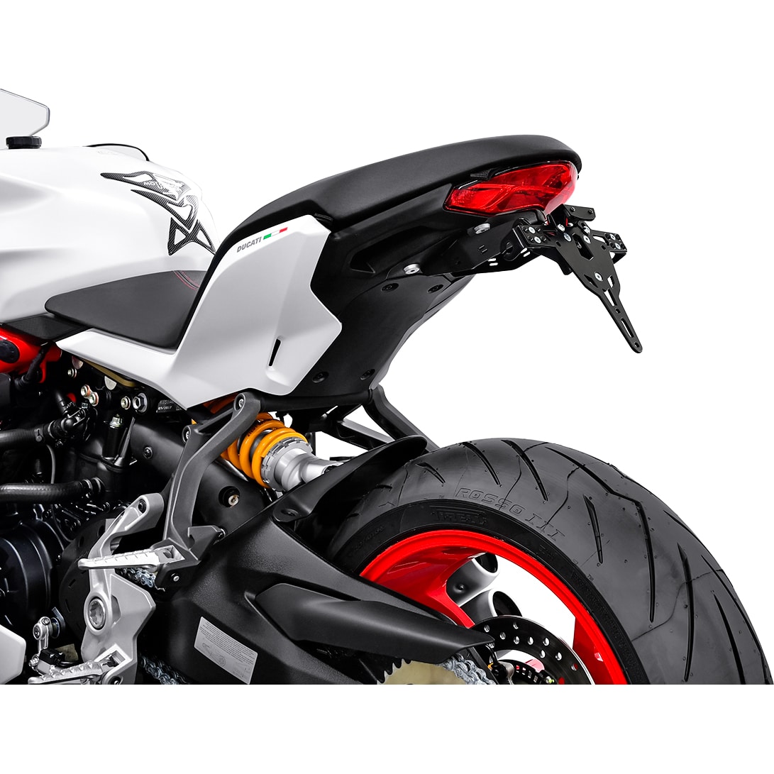 Zieger Kennzeichenhalter Pro Schweiz für Ducati Supersport 939/950 - Motorradteile & Ersatzteile - Anbauteile