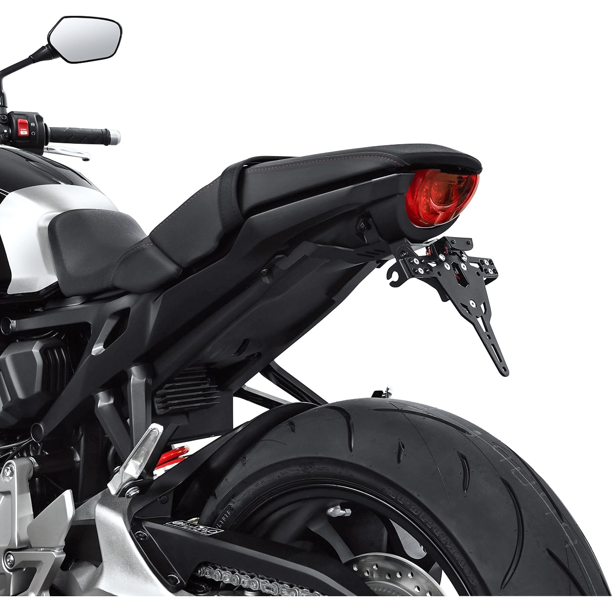 Zieger Kennzeichenhalter Pro Schweiz für Honda CB 1000 R 2018-2020 - Motorradteile & Ersatzteile - Anbauteile