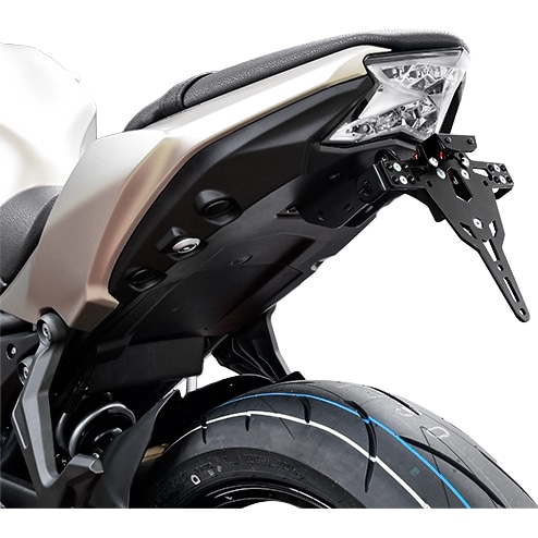 Zieger Kennzeichenhalter Pro Schweiz für Kawasaki Ninja/Z 650 2017- - Motorradteile & Ersatzteile - Anbauteile