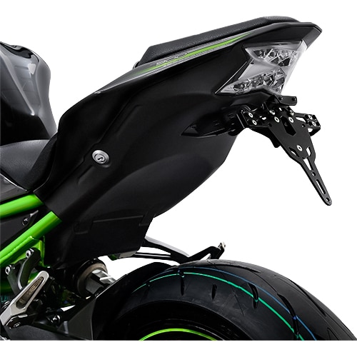 Zieger Kennzeichenhalter Pro Schweiz für Kawasaki Z 900/Z H2 2017- - Motorradteile & Ersatzteile - Anbauteile