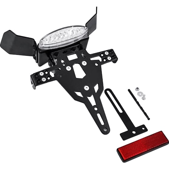 Zieger Kennzeichenhalter Pro Schweiz für Kawasaki ZX-6 R 2007-2008 - Motorradteile & Ersatzteile - Anbauteile