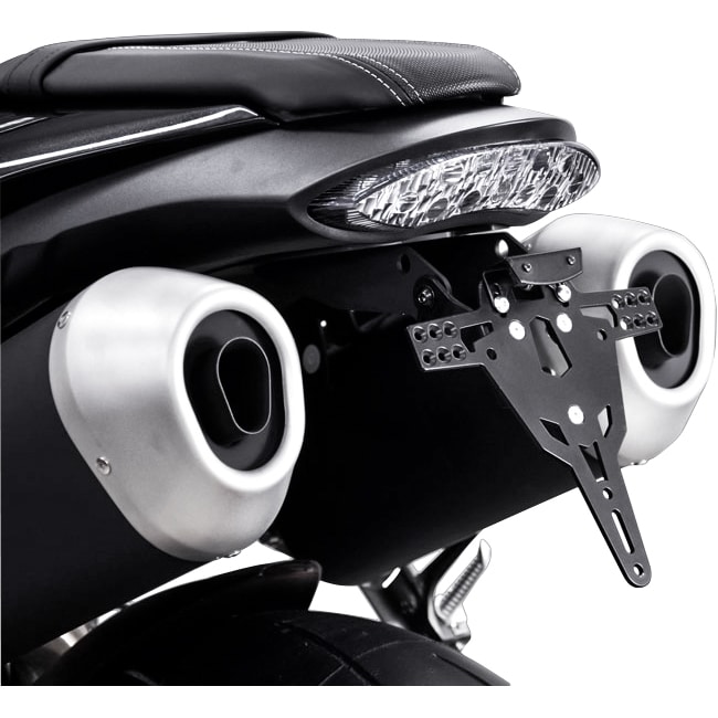 Zieger Kennzeichenhalter Pro Schweiz für Speed Triple 1050 16-20 - Motorradteile & Ersatzteile - Anbauteile