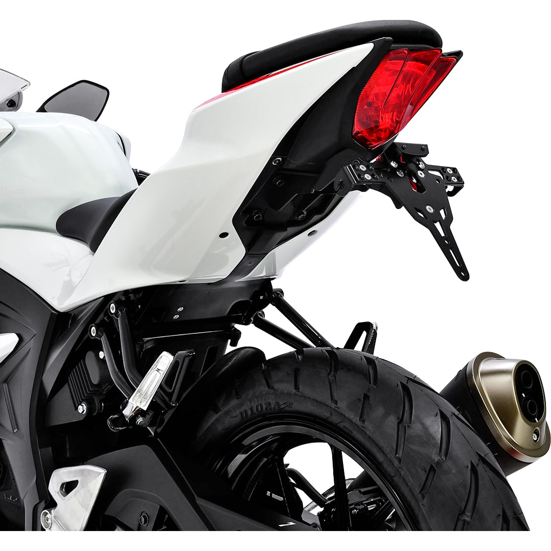 Zieger Kennzeichenhalter Pro Schweiz für Suzuki GSX-R/GSX-S 125 - Motorradteile & Ersatzteile - Anbauteile