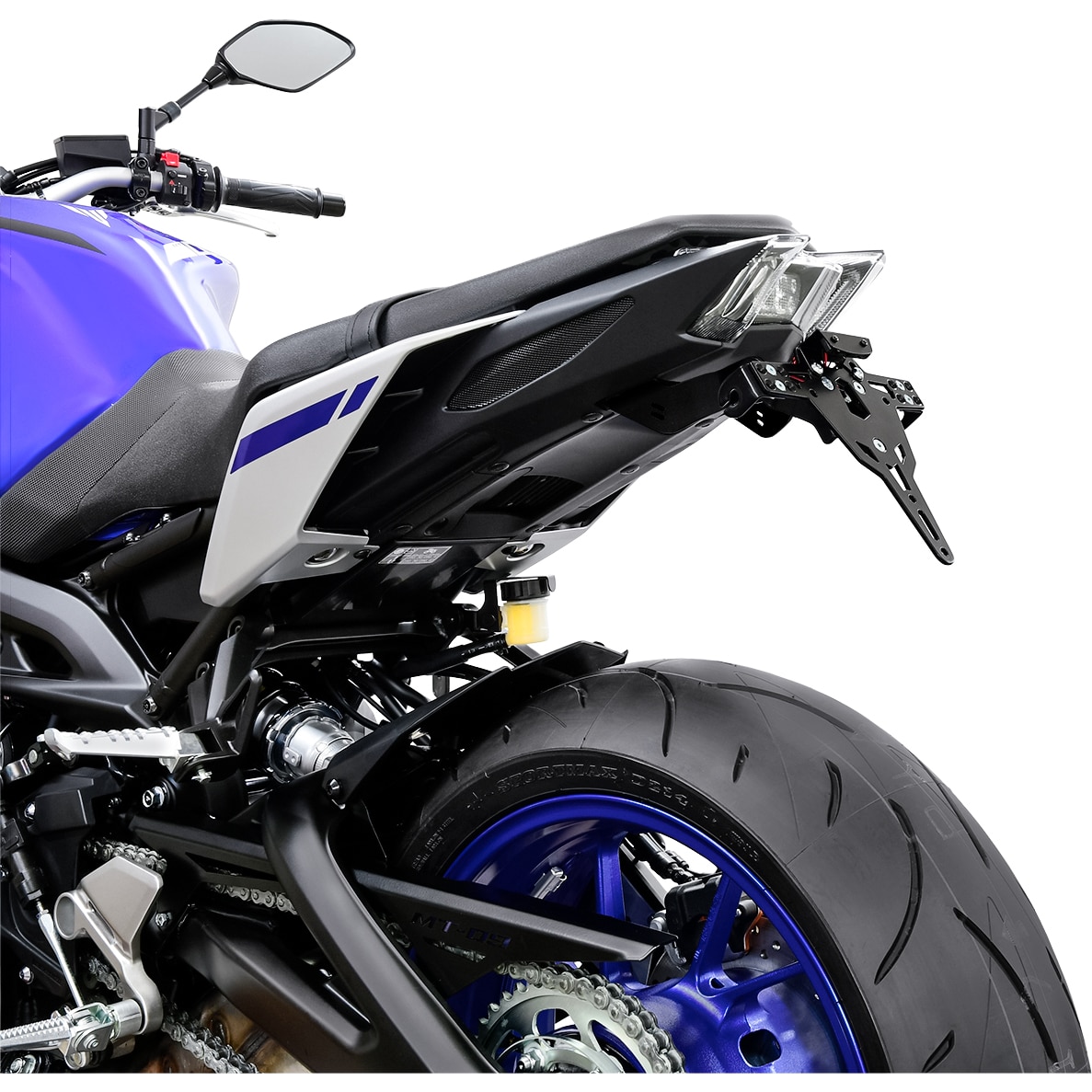 Zieger Kennzeichenhalter Pro Schweiz für Yamaha MT-09 /SP 2017-2020 - Motorradteile & Ersatzteile - Anbauteile