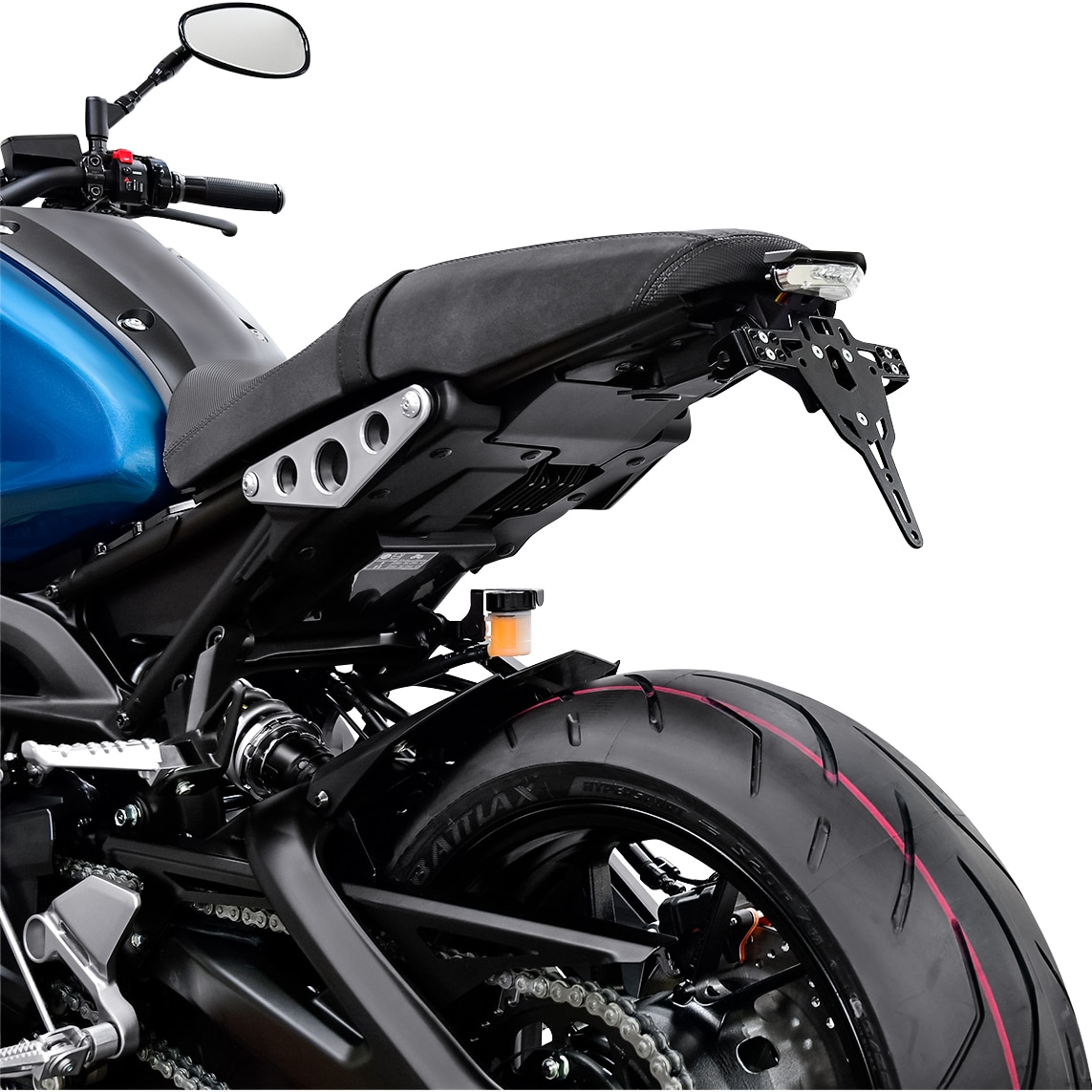 Zieger Kennzeichenhalter Pro Schweiz für Yamaha XSR 900 2016-2021 - Motorradteile & Ersatzteile - Anbauteile