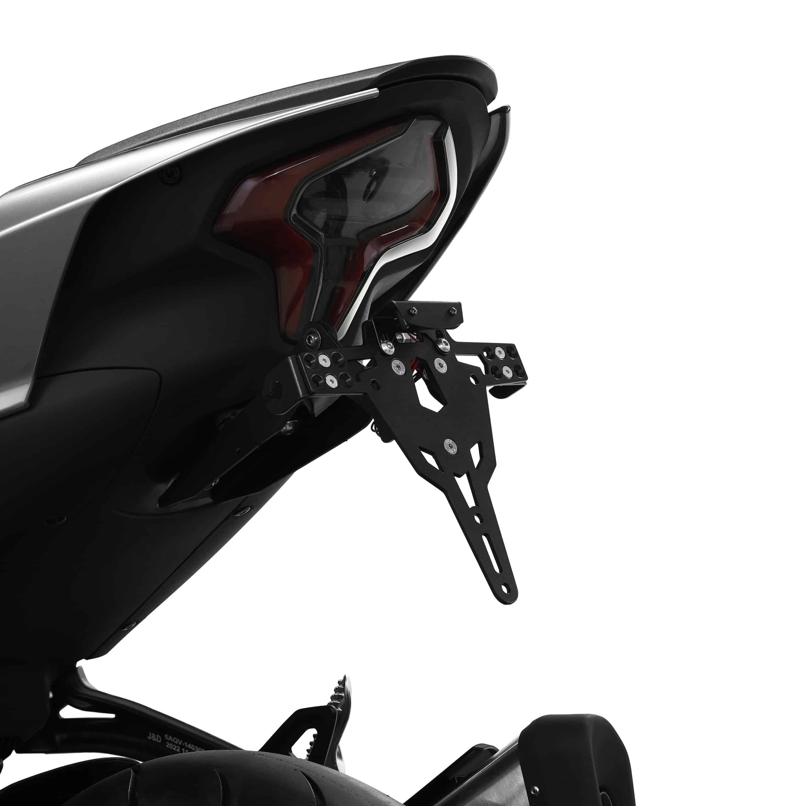 Zieger Kennzeichenhalter Pro für CF Moto 450 SR - Motorradteile & Ersatzteile - Anbauteile