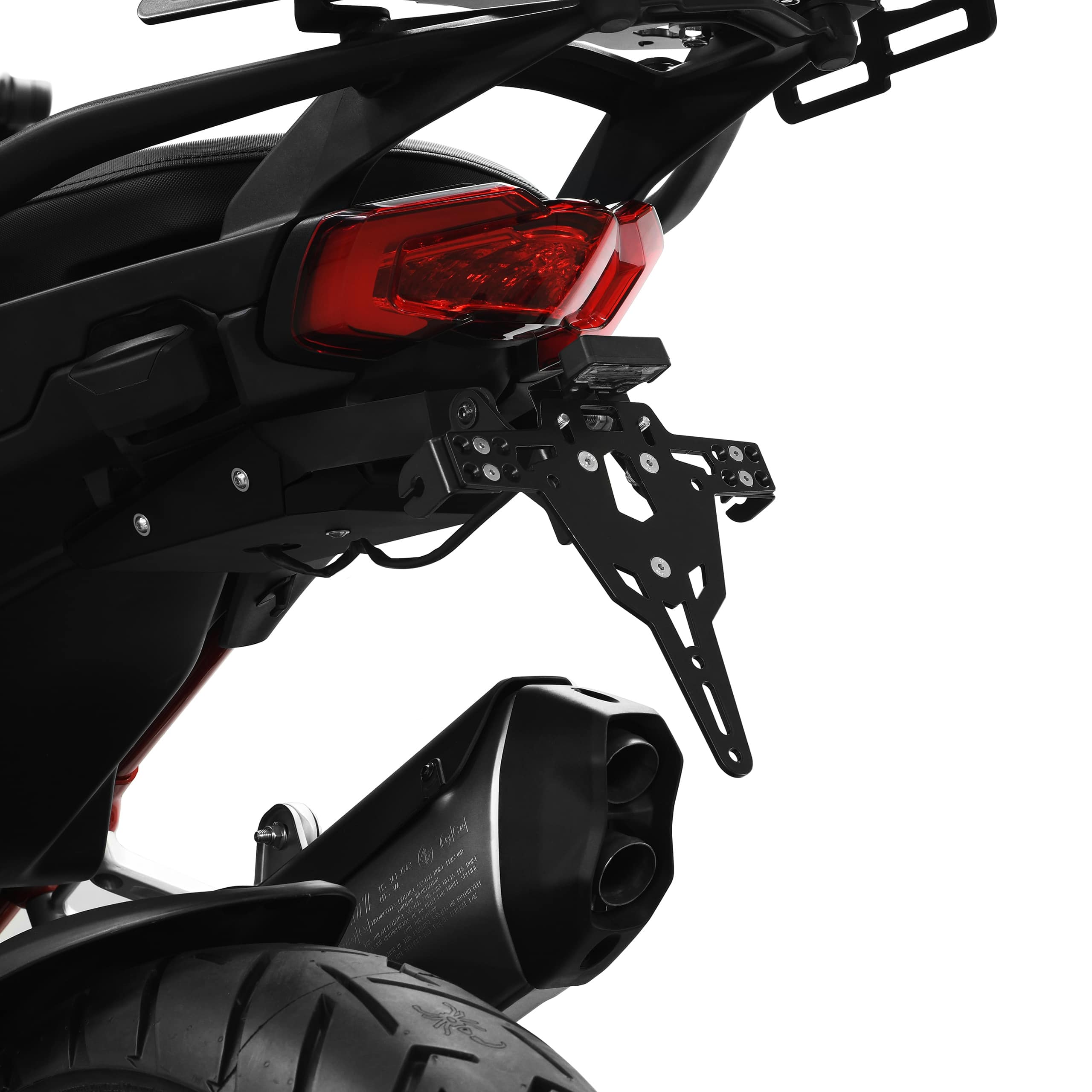 Zieger Kennzeichenhalter Pro für Ducati Multistrada V4 /S - Motorradteile & Ersatzteile - Anbauteile