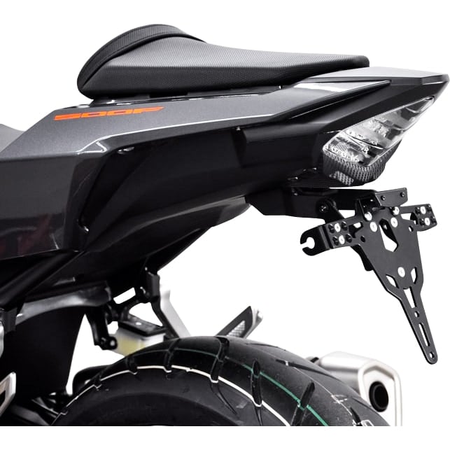 Zieger Kennzeichenhalter Pro für Honda CB/CBR 500 F/X/R 2016- - Motorradteile & Ersatzteile - Anbauteile