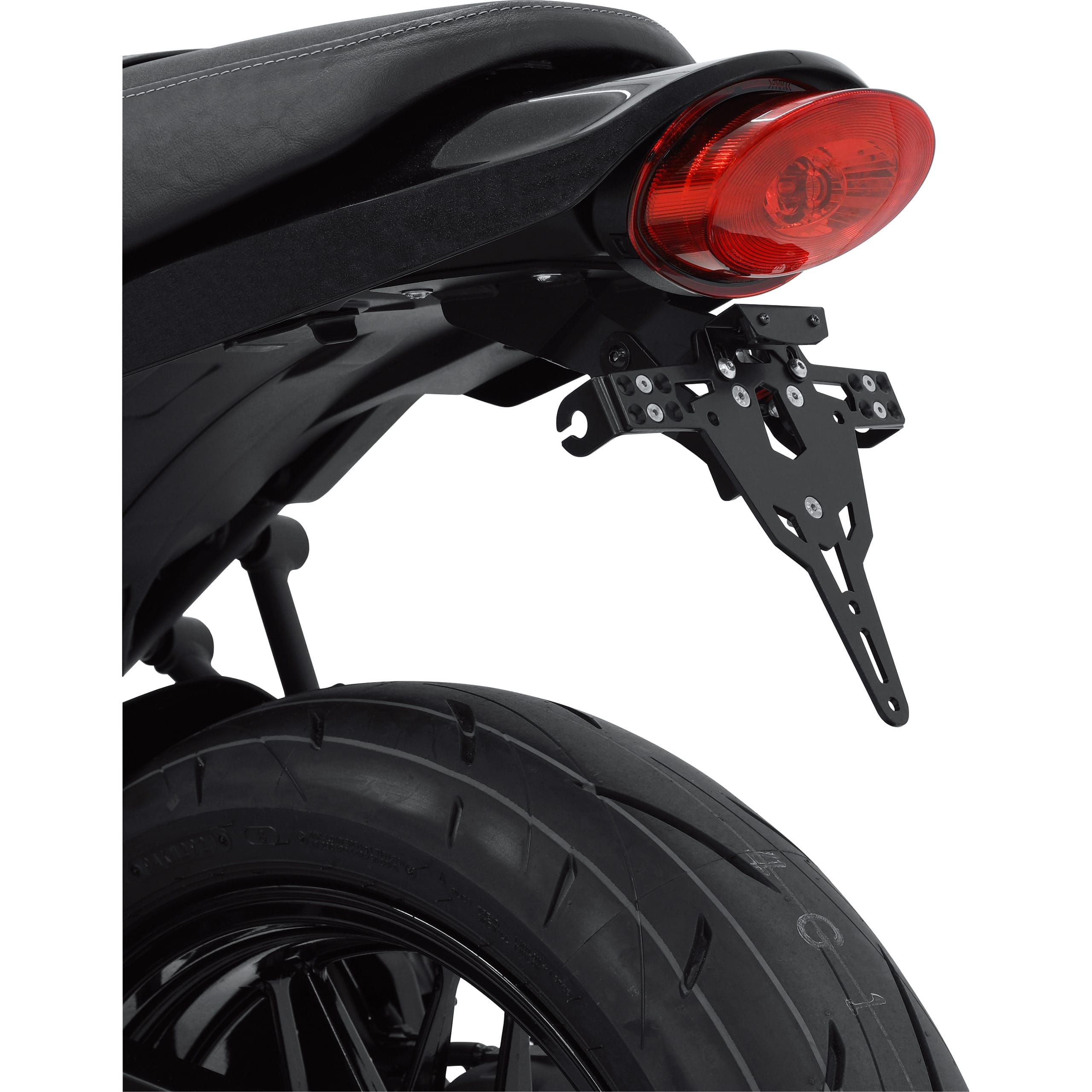 Zieger Kennzeichenhalter Pro für Kawasaki Z 650 RS - Motorradteile & Ersatzteile - Anbauteile