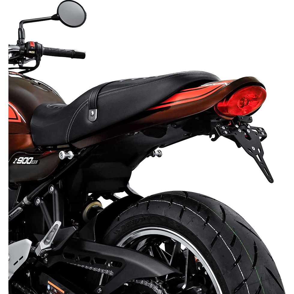 Zieger Kennzeichenhalter Pro für Kawasaki Z 900 RS /Cafe - Motorradteile & Ersatzteile - Anbauteile