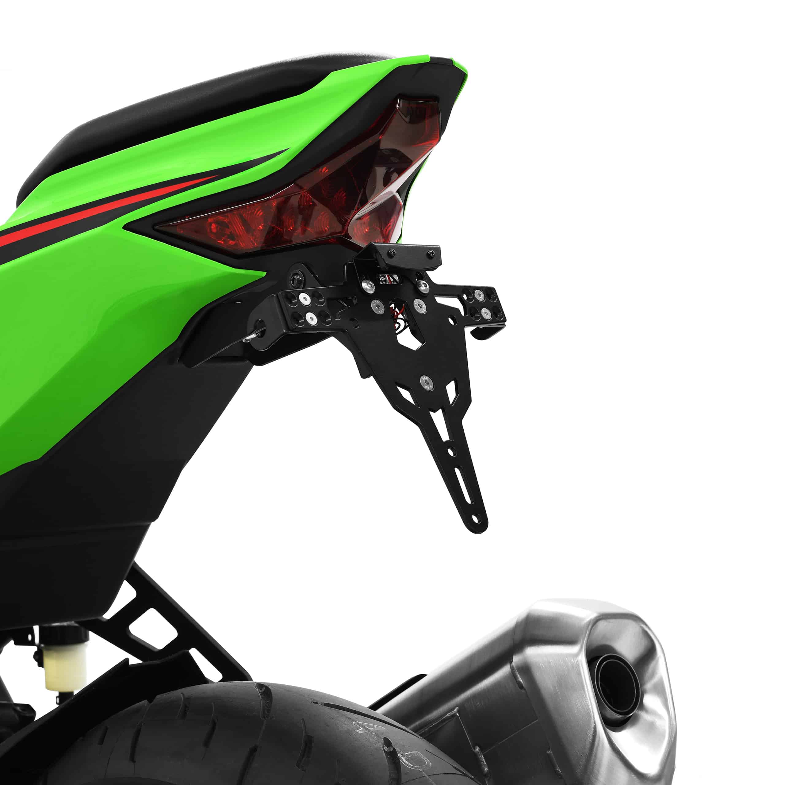 Zieger Kennzeichenhalter Pro für Kawasaki ZX-4 R/RR 2023- - Motorradteile & Ersatzteile - Anbauteile
