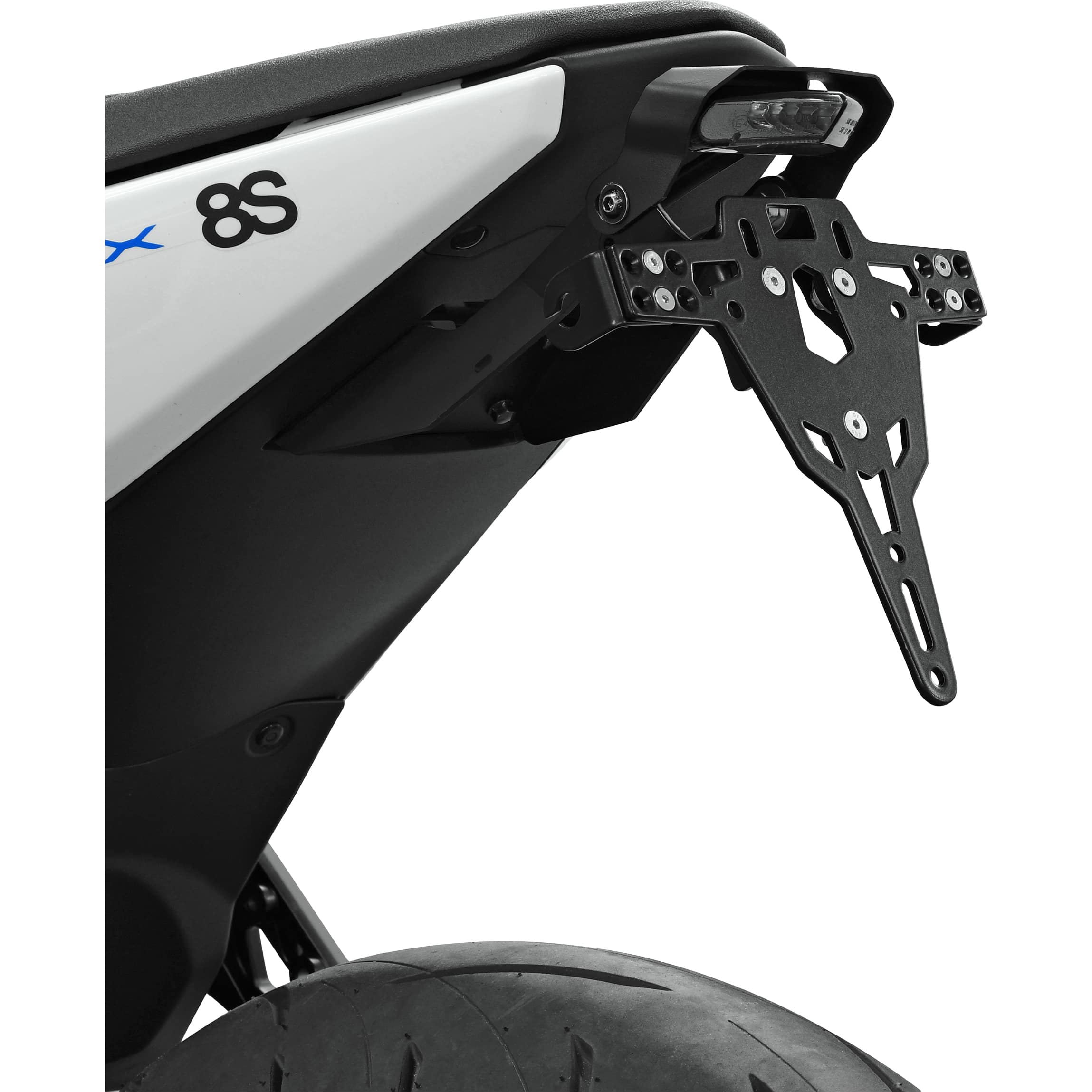 Zieger Kennzeichenhalter Pro für Suzuki GSX-8 S - Motorradteile & Ersatzteile - Anbauteile