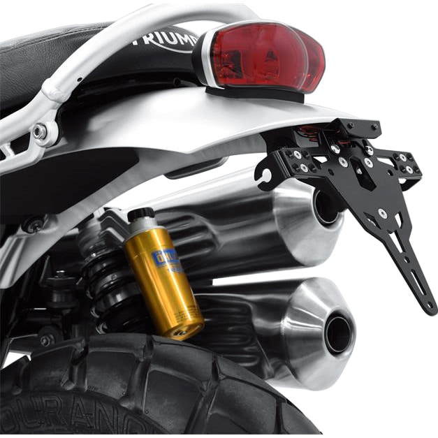 Zieger Kennzeichenhalter Pro für Triumph Scrambler 1200 XC - Motorradteile & Ersatzteile - Anbauteile