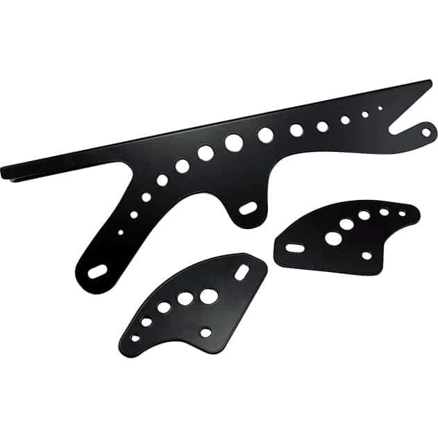 Zieger Kettenschutz Edelstahl schwarz für BMW F 650 ST 1993-1999 - Motorradteile & Ersatzteile - Kraftübertragung