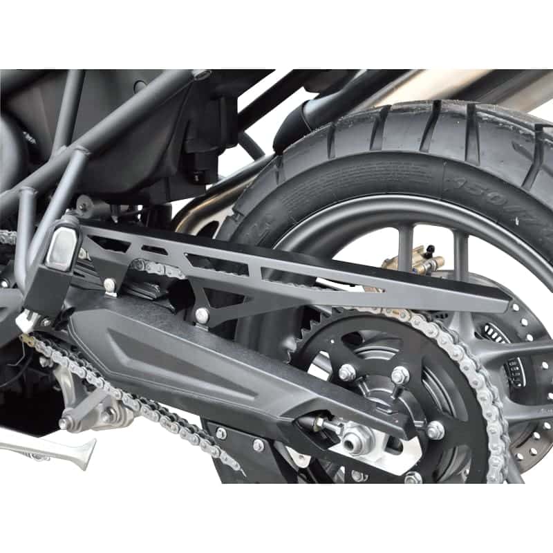 Zieger Kettenschutz Edelstahl schwarz für FZS 600 Fazer 1998-2001 - Motorradteile & Ersatzteile - Kraftübertragung