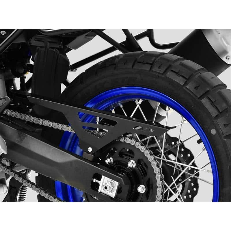 Zieger Kettenschutz Edelstahl schwarz für Yamaha Tenere 700 /Rally - Motorradteile & Ersatzteile - Kraftübertragung
