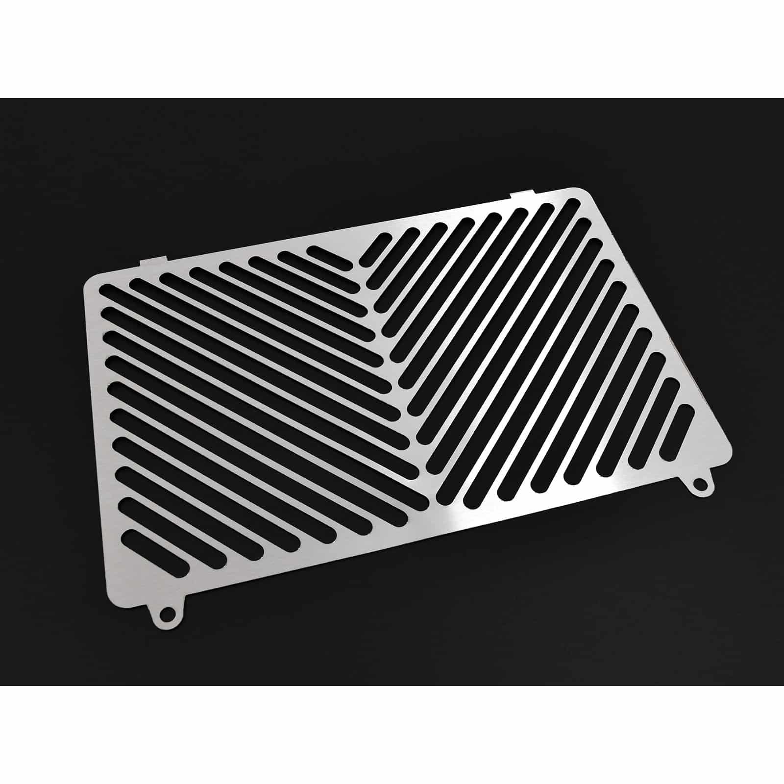 Zieger Kühlerabdeckung Clean silber für Kawasaki Z 750/1000 2003-20 - Motorradteile & Ersatzteile - Verkleidungen & Abdeckungen