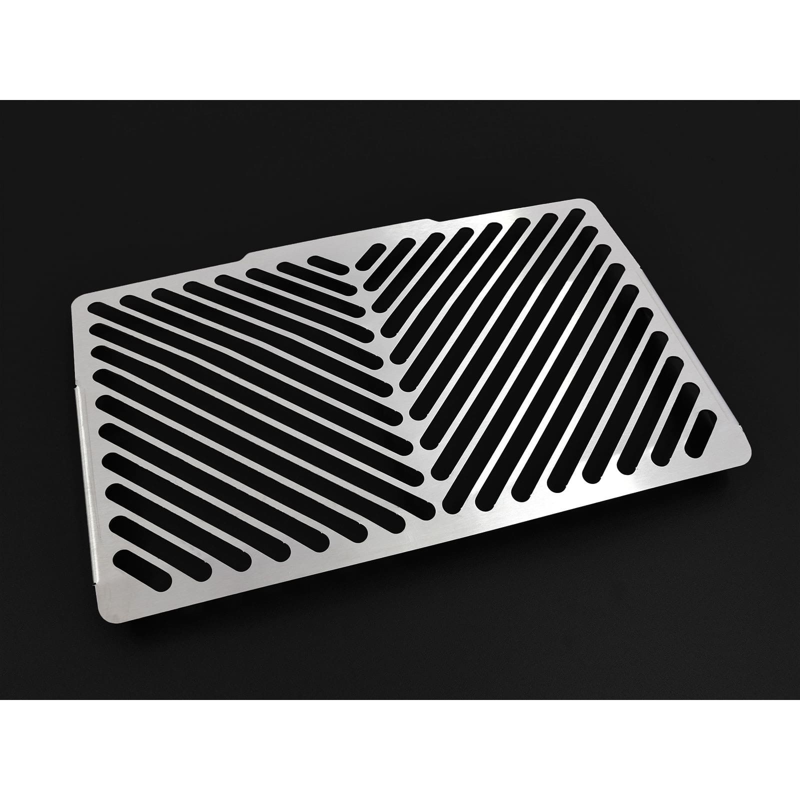 Zieger Kühlerabdeckung Clean silber für Yamaha MT-07 2013-2020 - Motorradteile & Ersatzteile - Verkleidungen & Abdeckungen