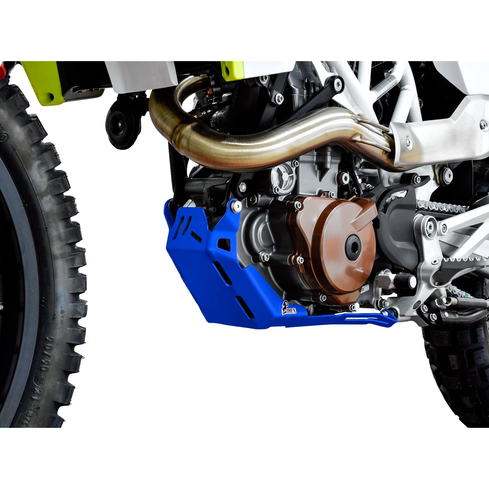 Zieger Motorschutz Alu blau für Husqvarna FE 701 Enduro - Motorradteile & Ersatzteile - Anbauteile