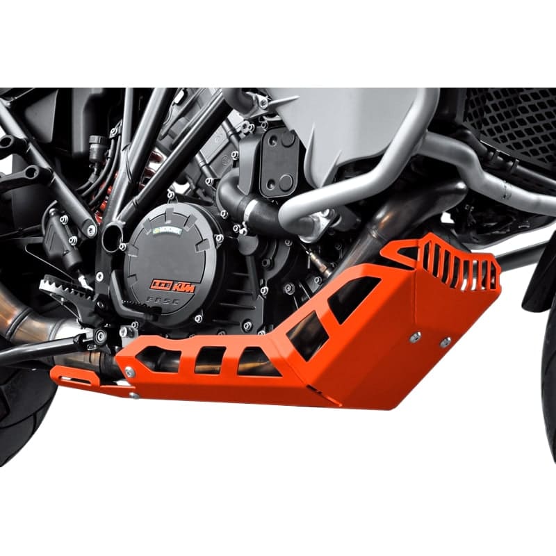 Zieger Motorschutz Alu orange für KTM 1050-1290 Adventure - Motorradteile & Ersatzteile - Anbauteile