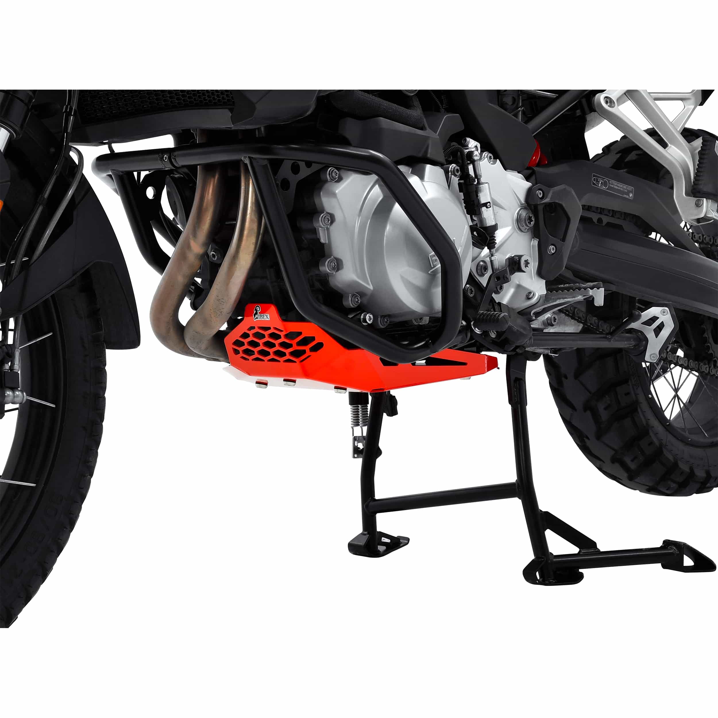 Zieger Motorschutz Alu rot für BMW F 750/850 GS - Motorradteile & Ersatzteile - Anbauteile