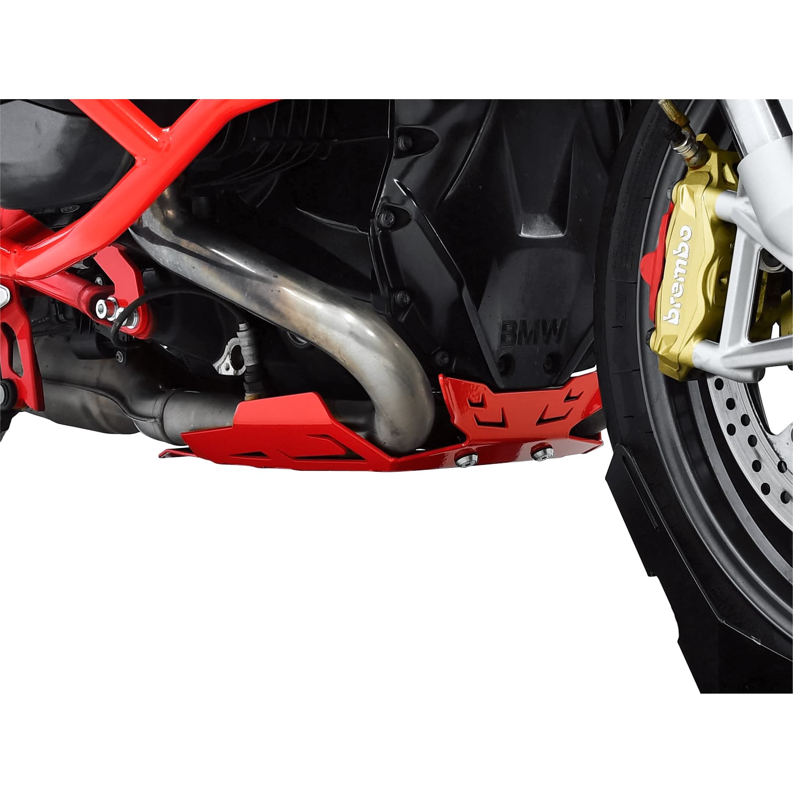 Zieger Motorschutz Alu rot für BMW R 1200 GS LC /Rallye - Motorradteile & Ersatzteile - Anbauteile