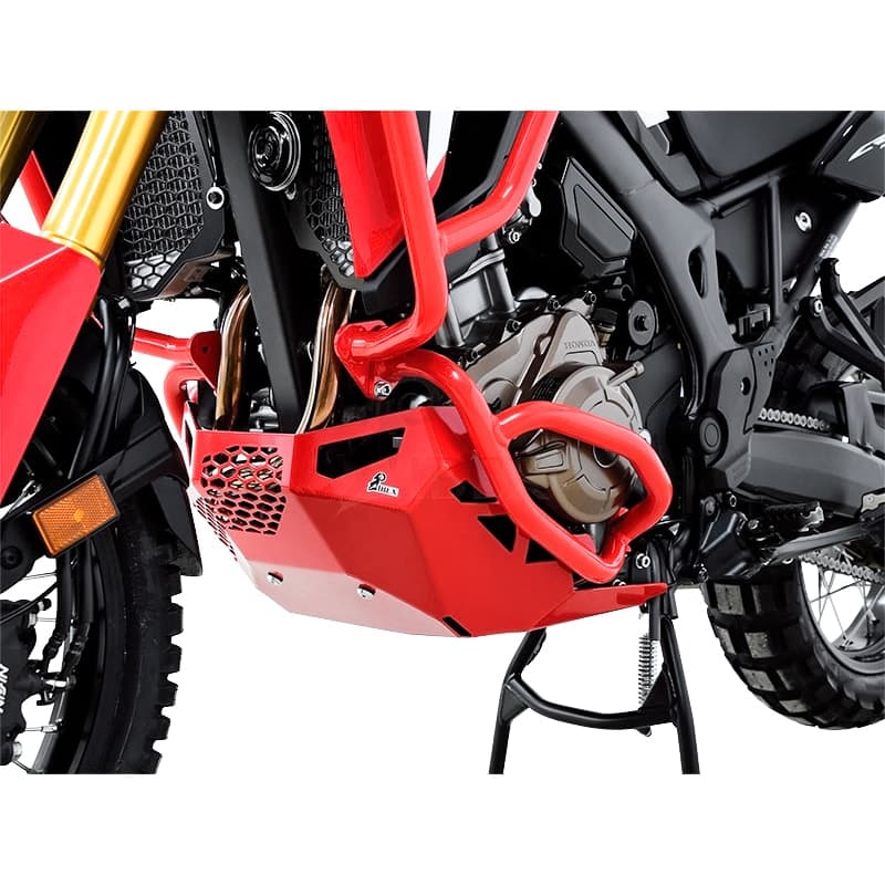 Zieger Motorschutz Alu rot für Honda CRF 1000 Africa Twin - Motorradteile & Ersatzteile - Anbauteile