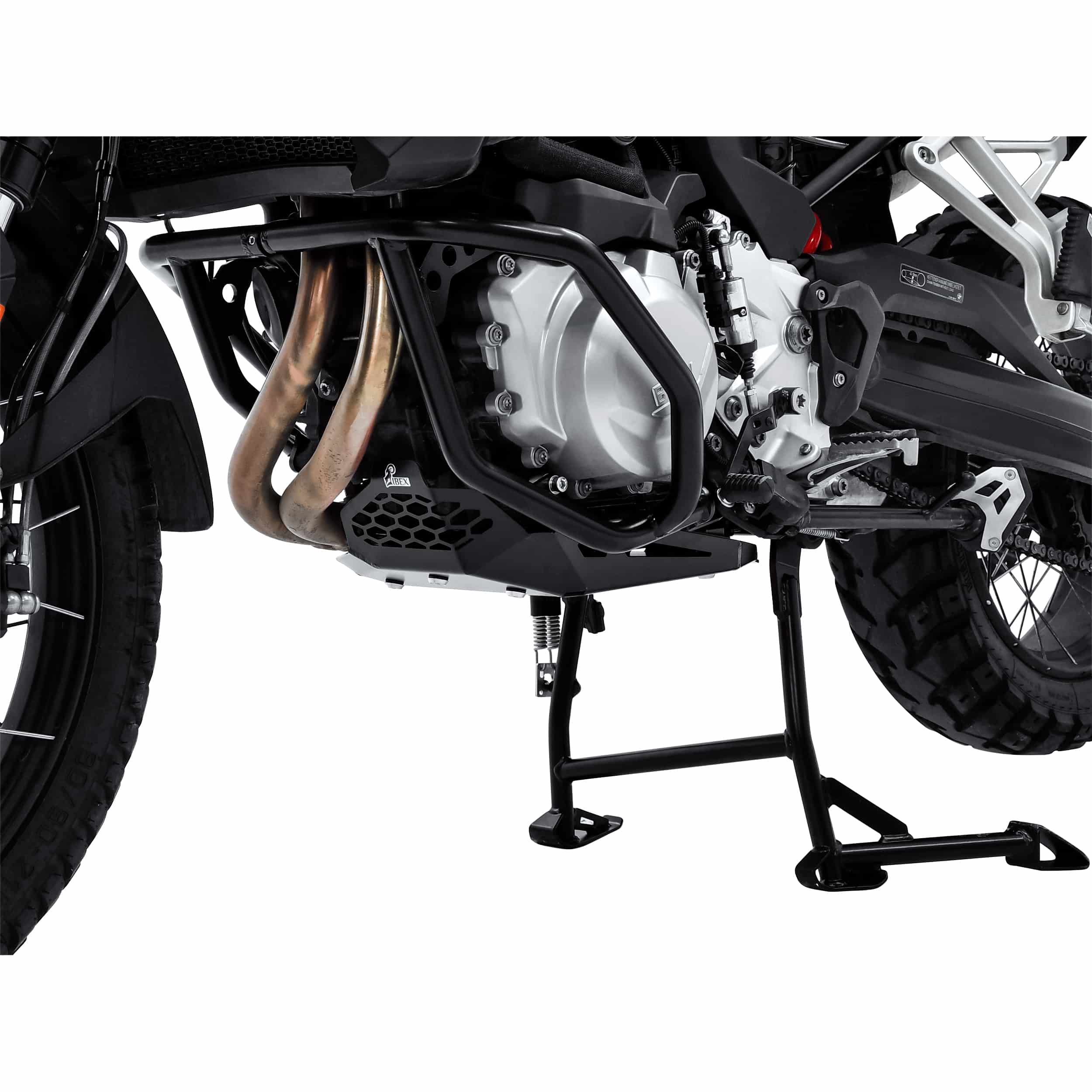 Zieger Motorschutz Alu schwarz für BMW F 750/850 GS - Motorradteile & Ersatzteile - Anbauteile