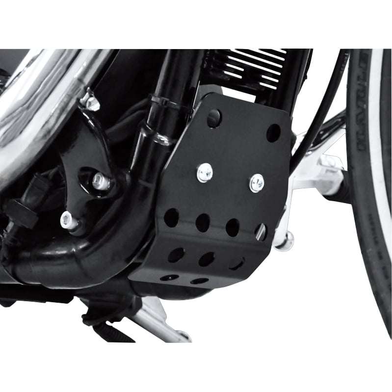 Zieger Motorschutz Alu schwarz für Harley-Davidson Sportster 04-16 - Motorradteile & Ersatzteile - Anbauteile