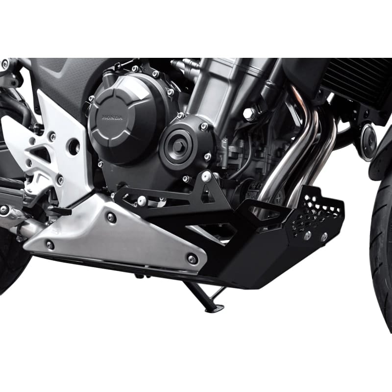 Zieger Motorschutz Alu schwarz für Honda CB 500 X 2013-2015 - Motorradteile & Ersatzteile - Anbauteile