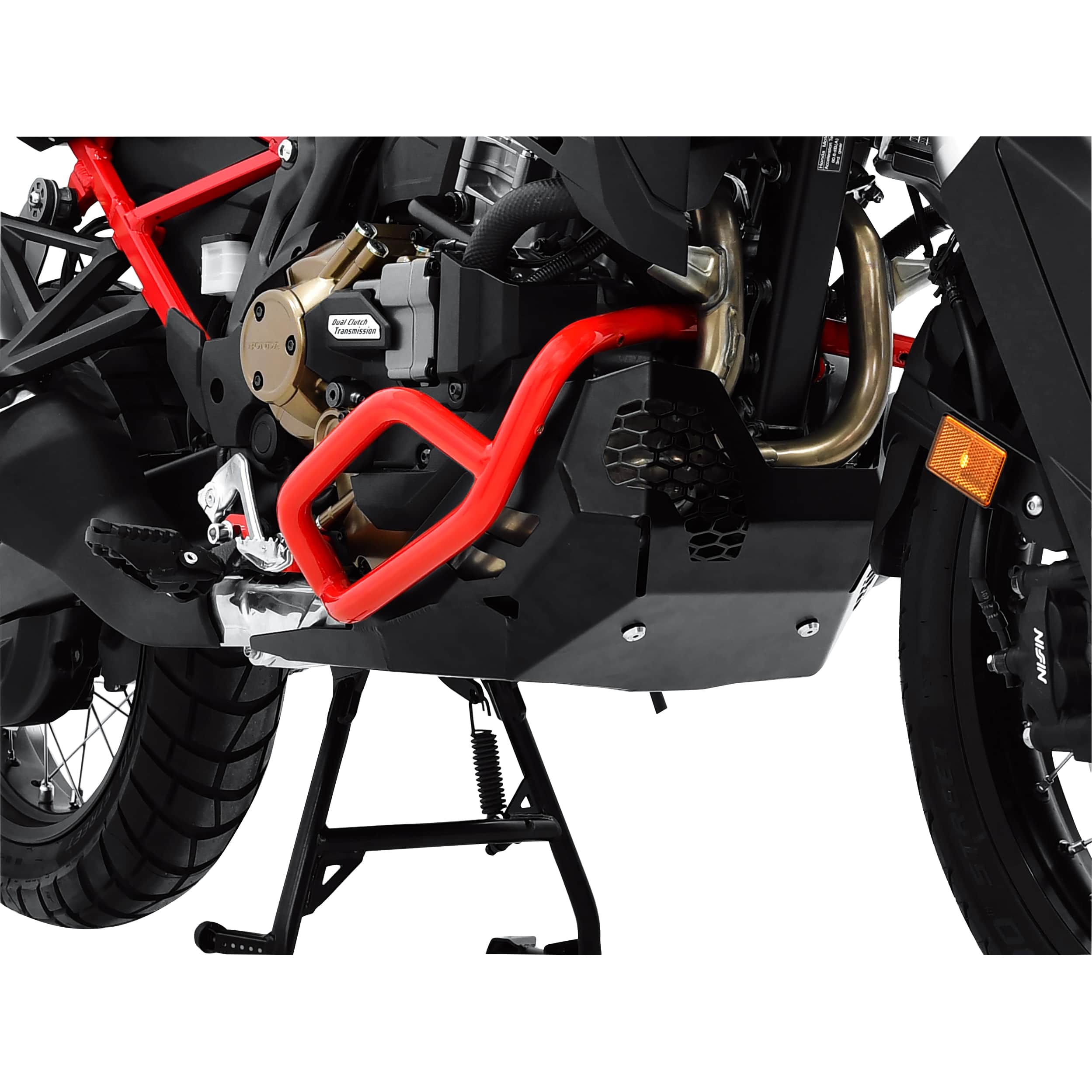 Zieger Motorschutz Alu schwarz für Honda CRF 1100 Africa Twin - Motorradteile & Ersatzteile - Anbauteile