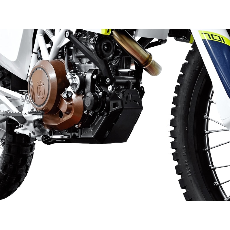 Zieger Motorschutz Alu schwarz für Husqvarna FE 701 Enduro - Motorradteile & Ersatzteile - Anbauteile