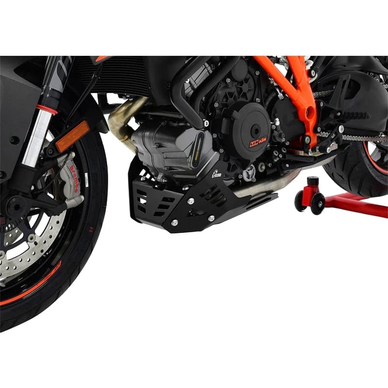 Zieger Motorschutz Alu schwarz für KTM 1290 Super Duke GT 2016-2021 - Motorradteile & Ersatzteile - Anbauteile