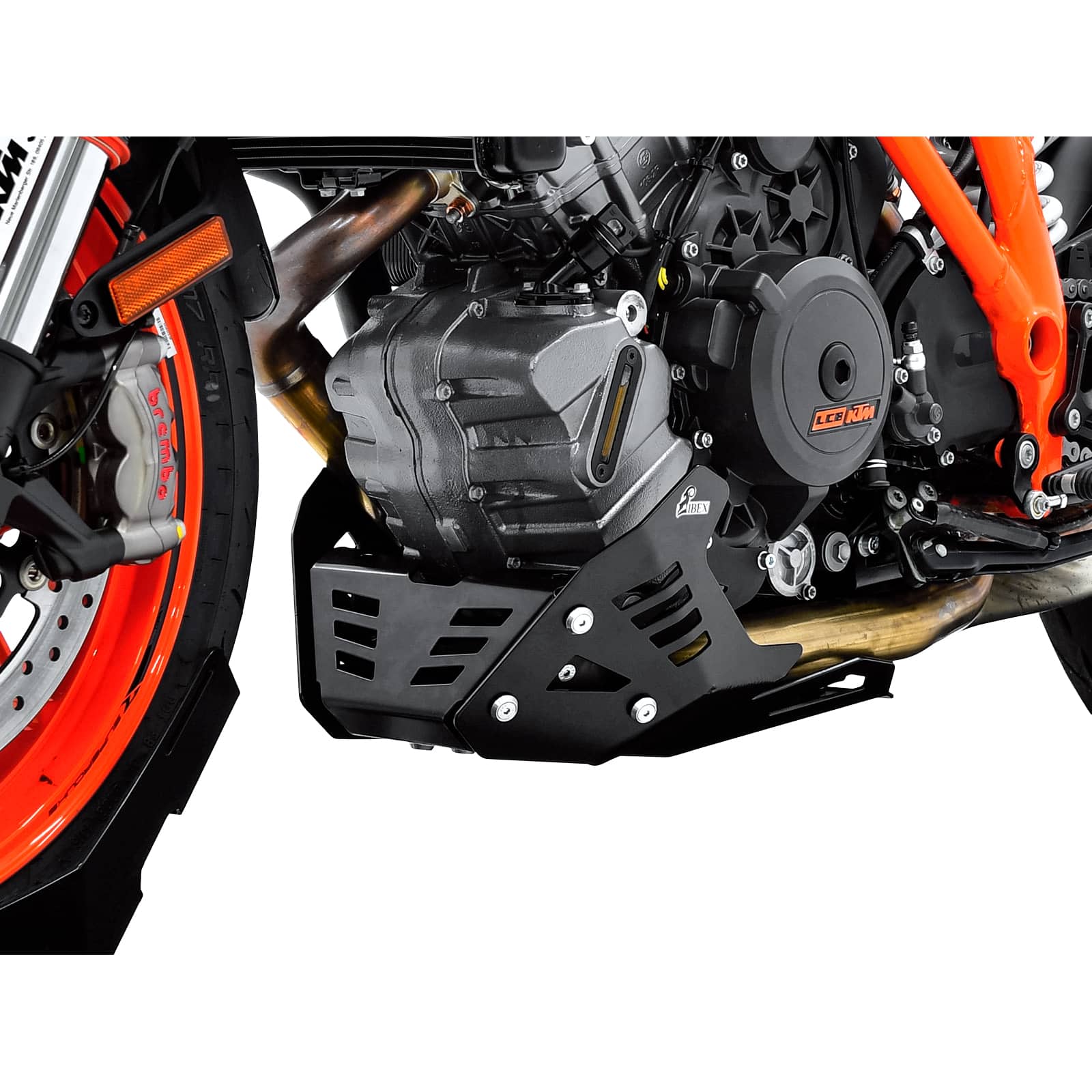 Zieger Motorschutz Alu schwarz für KTM 1290 Super Duke R/GT - Motorradteile & Ersatzteile - Anbauteile
