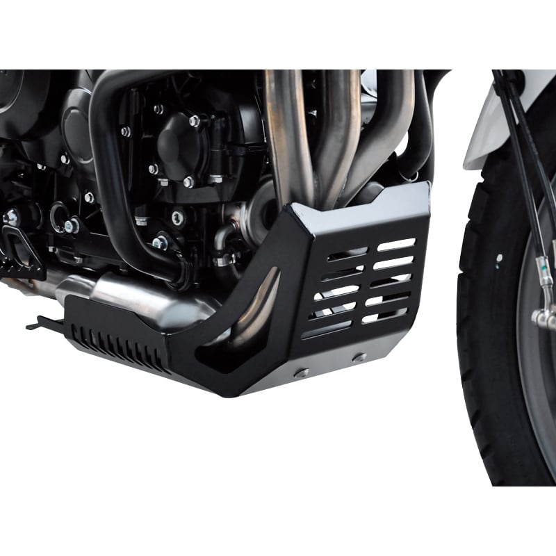 Zieger Motorschutz Alu schwarz für Triumph Tiger 800 - Motorradteile & Ersatzteile - Anbauteile