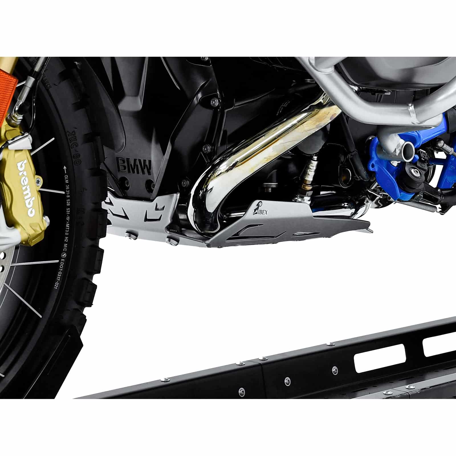 Zieger Motorschutz Alu silber für BMW R 1200 GS LC /Rallye - Motorradteile & Ersatzteile - Anbauteile
