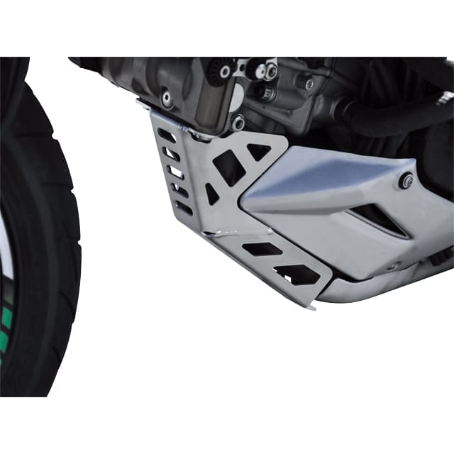 Zieger Motorschutz Alu silber für Ducati Multistrada 1200 2010-2014 - Motorradteile & Ersatzteile - Anbauteile