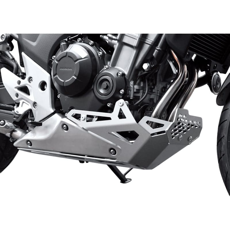 Zieger Motorschutz Alu silber für Honda CB 500 X 2013-2015 - Motorradteile & Ersatzteile - Anbauteile