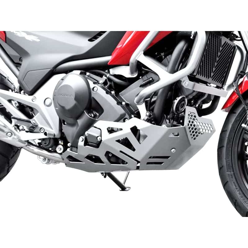 Zieger Motorschutz Alu silber für Honda NC 700/750 S/X mit DCT - Motorradteile & Ersatzteile - Anbauteile