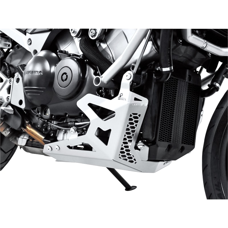 Zieger Motorschutz Alu silber für Honda VFR 800 X Crossrunner 2015- - Motorradteile & Ersatzteile - Anbauteile