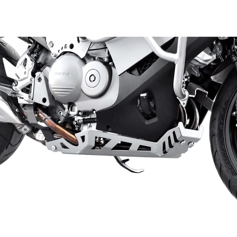 Zieger Motorschutz Alu silber für Honda VFR 800 X Crossrunner RC60 - Motorradteile & Ersatzteile - Anbauteile