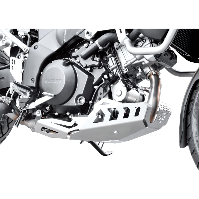 Zieger Motorschutz Alu silber für Suzuki DL 1000 V-Strom /XT 2014- - Motorradteile & Ersatzteile - Anbauteile