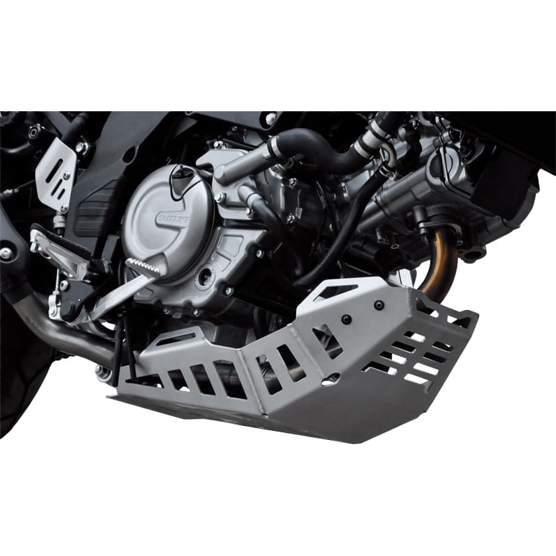 Zieger Motorschutz Alu silber für Suzuki DL 650 V-Strom /XT 2011- - Motorradteile & Ersatzteile - Anbauteile