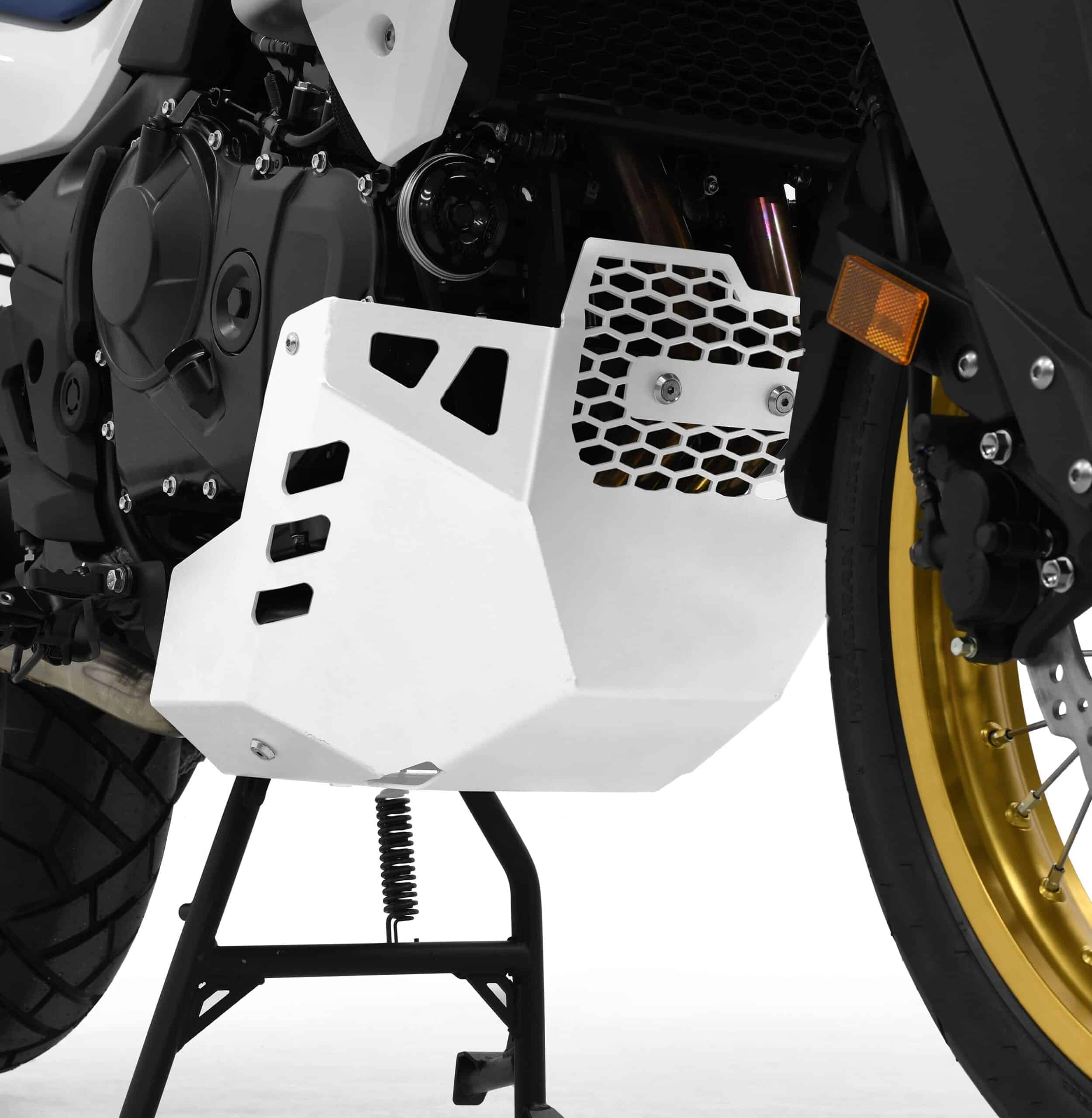 Zieger Motorschutz Alu weiß für Honda XL 750 Transalp - Motorradteile & Ersatzteile - Anbauteile