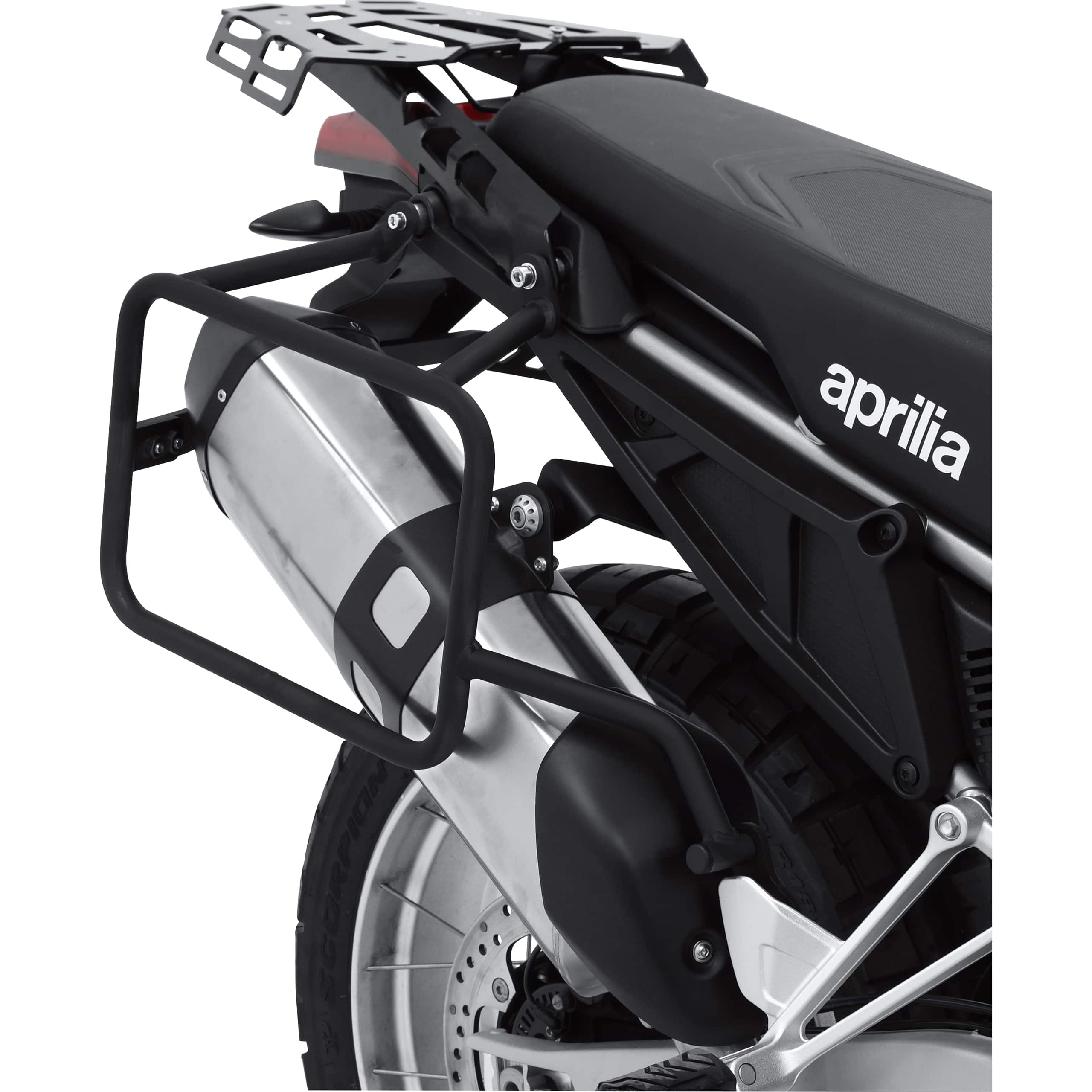 Zieger Seitenkofferträger schwarz für Aprilia Tuareg 660 - Motorradzubehör - Motorradgepäck