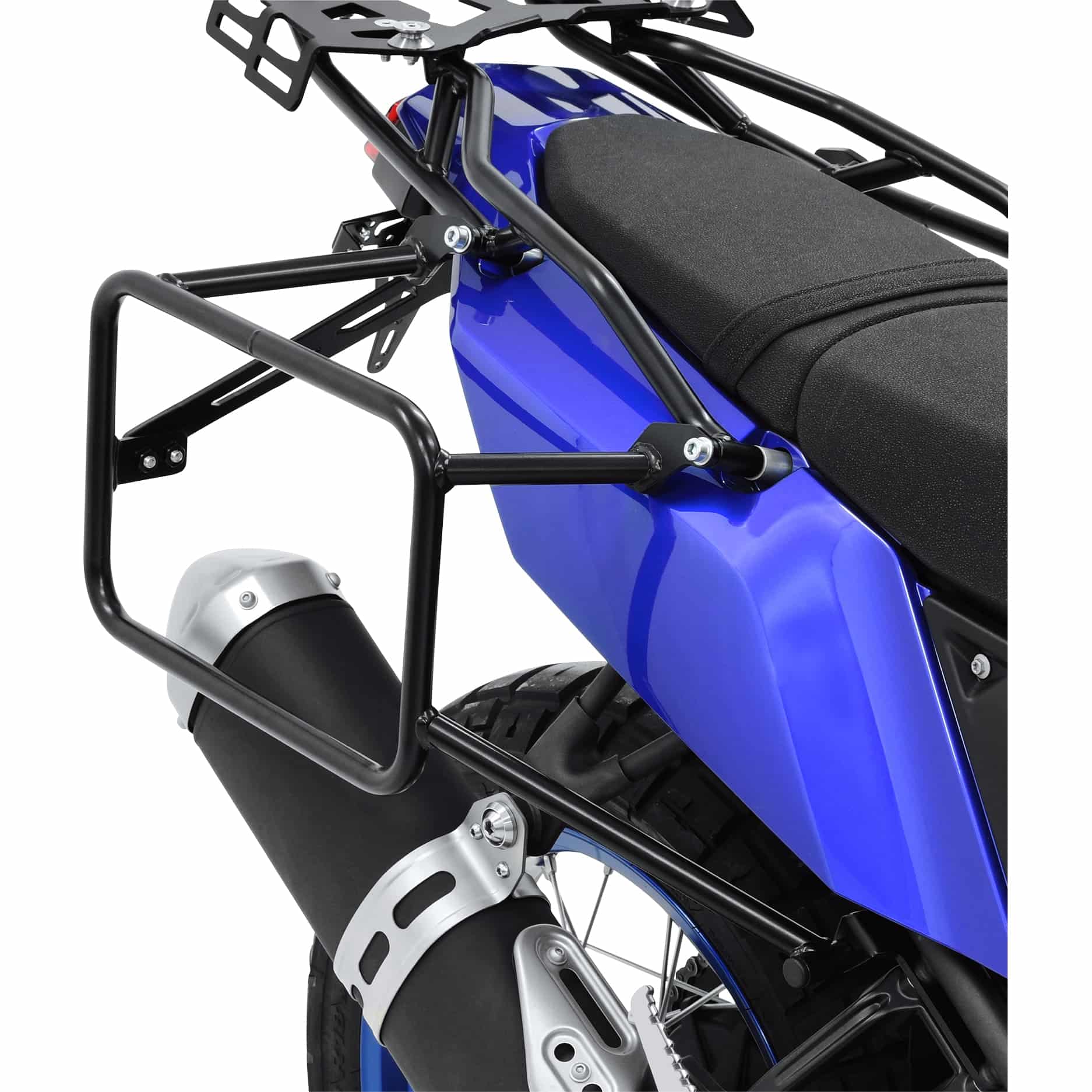 Zieger Seitenkofferträger schwarz für Yamaha Tenere 700 - Motorradzubehör - Motorradgepäck