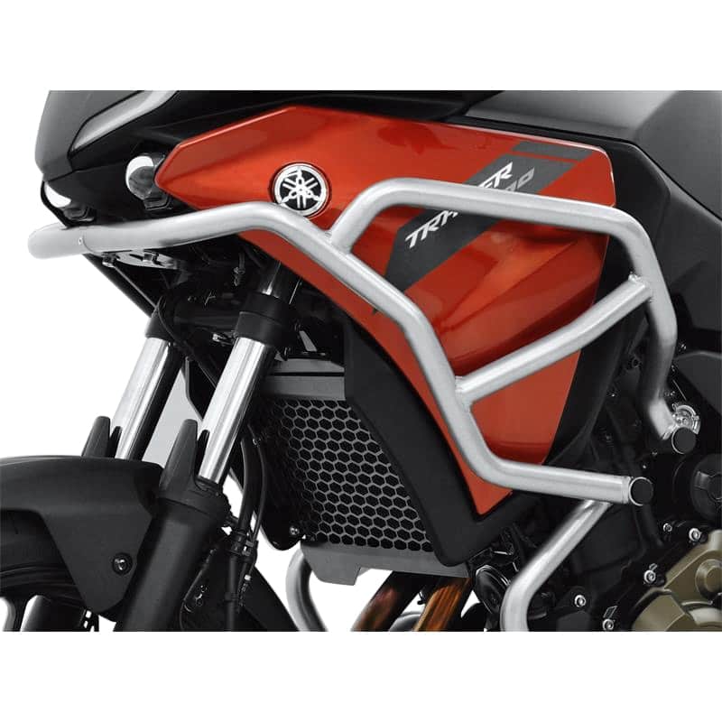 Zieger Sturzbügel oben silber für Yamaha Tracer 7 2020- - Motorradteile & Ersatzteile - Anbauteile