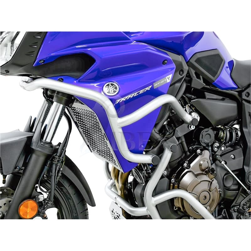 Zieger Sturzbügel oben silber für Yamaha Tracer 700 2016-2019 - Motorradteile & Ersatzteile - Anbauteile