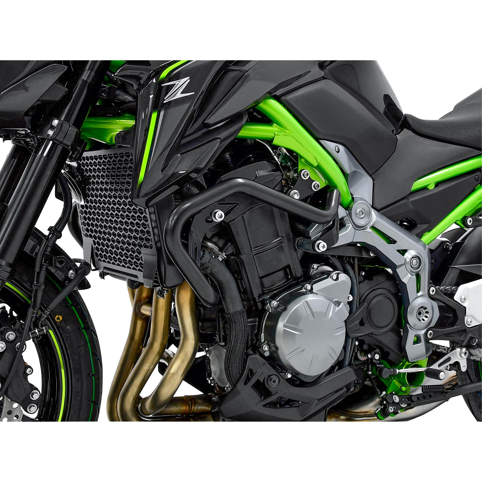 Zieger Sturzbügel schwarz für Kawasaki Z 900 2017- - Motorradteile & Ersatzteile - Anbauteile