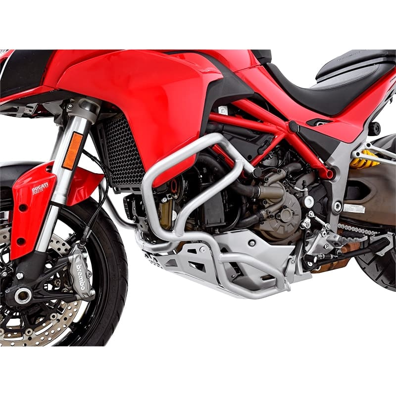 Zieger Sturzbügel silber für Ducati Multistrada 1200 2015-2017 - Motorradteile & Ersatzteile - Anbauteile